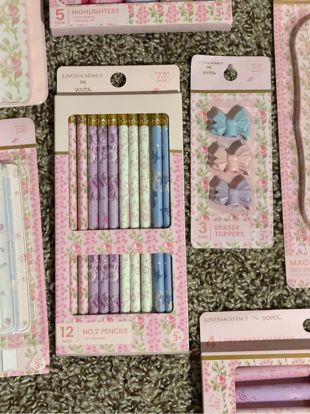 Love Shack Fancy Yoobi School supply bundle - Picture 2 of 15